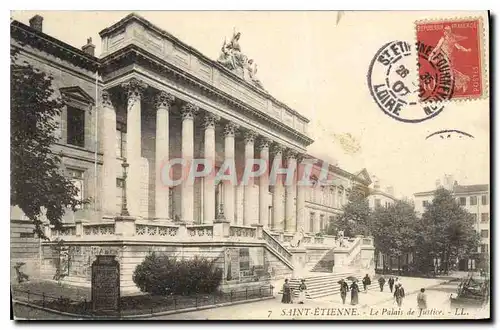 Cartes postales SAINT ETIENNE.- Le Palais de Justice.