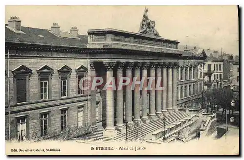 Ansichtskarte AK st.ETIENNE- Palais de Justice