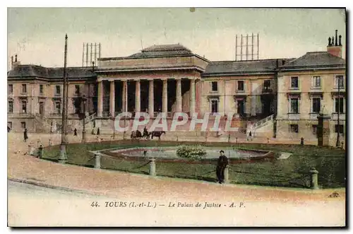 Ansichtskarte AK TOURS- Le Palais de Justice