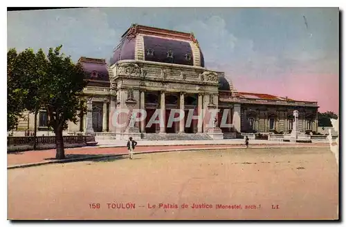 Ansichtskarte AK TOULON-LE Palais de Justice