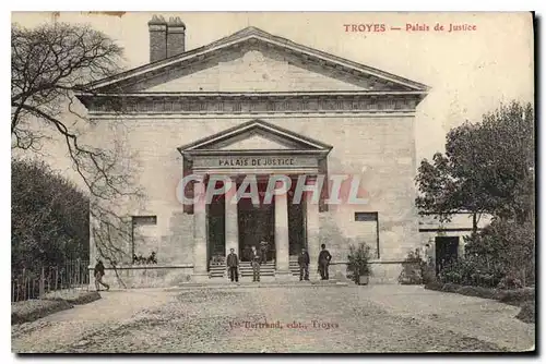 Cartes postales TROYES-Palais de Justice