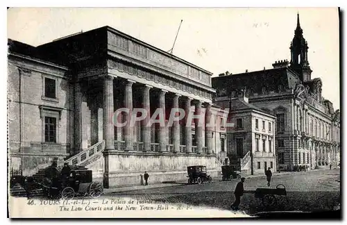 Cartes postales TOURS-Le Palais de Justice