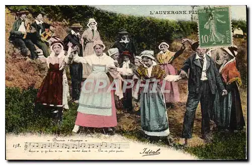 Cartes postales Folklore L'AUVERGNE