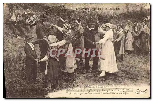 Ansichtskarte AK Folklore L'AUVERGNE PITTORESQUE