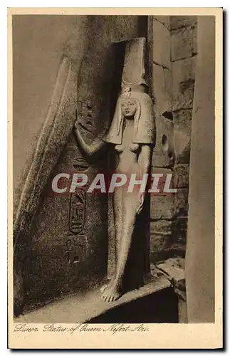 Cartes postales Egypte Egypt Luxor Statue of queen Nefert Ari