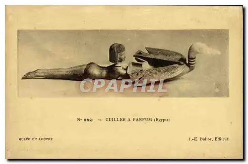 Cartes postales Egypte Egypt MUSEEE DE LOUVRE. CUILLER A PARFUM(Egypte)