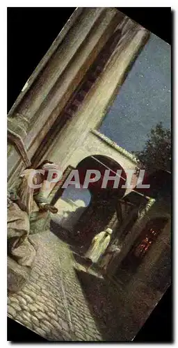 Cartes postales Egypte Egypt Rue au clair de lune