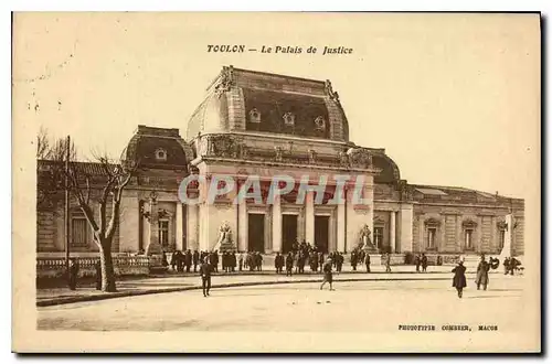 Ansichtskarte AK TOULON - Le Palais de Justice