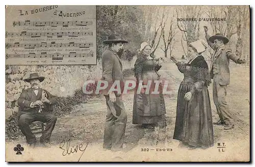 Cartes postales Folklore L'AUVERGNE PITTORESQUE