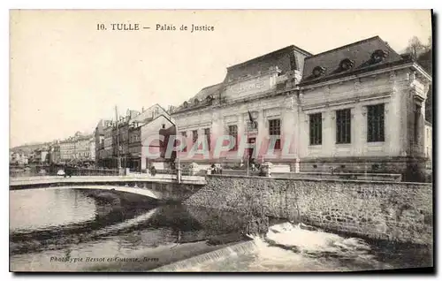 Cartes postales TULLE Palais de Justice