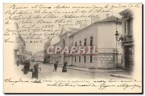 Cartes postales Tarbes Palais de Justice Rue des Grands Fosses