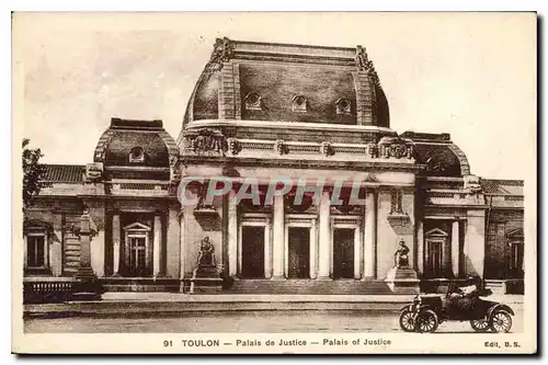 Cartes postales TOULON Le Palais de Justice