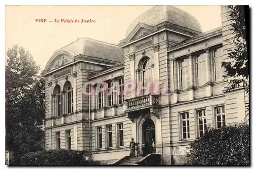 Cartes postales VIRE Le Palais de Justice