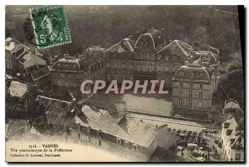 Cartes postales VANNES vue panoramique de la pr�fecture