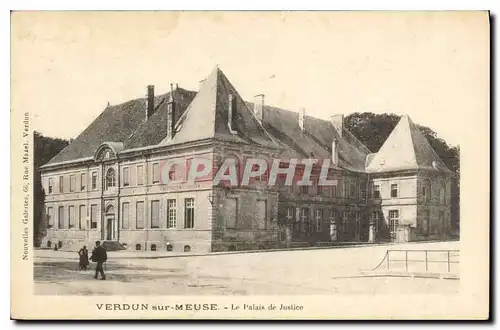 Ansichtskarte AK VERDUN sur MEUSE Le Palais de Justice