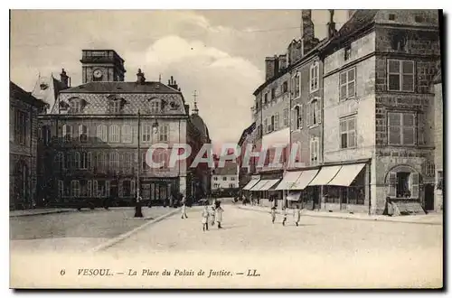 Cartes postales VESOUL La place du Palais de Justice