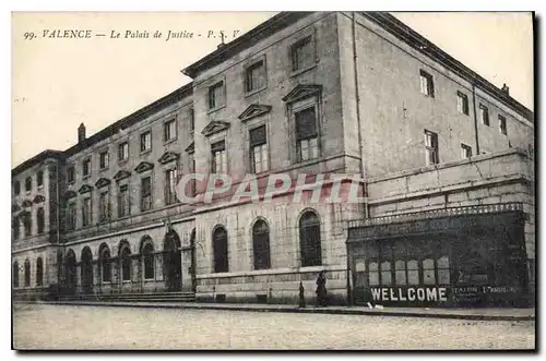 Ansichtskarte AK VALENCE Le Palais de Justice