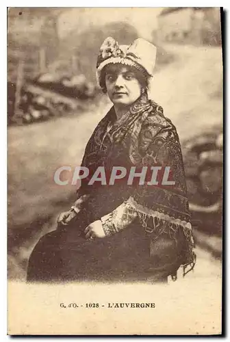 Cartes postales Folklore 1028 - L'AUVERGNE
