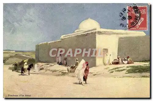 Cartes postales Egypte Egypt Tombeau d'un Saint