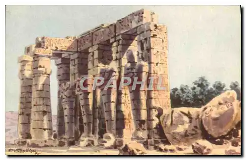 Ansichtskarte AK Egypte Egypt Thebes The Ramesseum