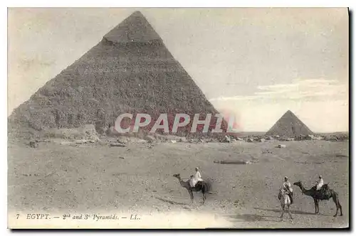 Cartes postales Egypte Egypt Pyramides