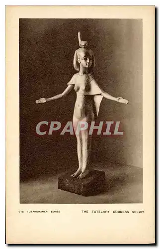 Cartes postales Egypte Egypt The Tutelary goddess Selkit