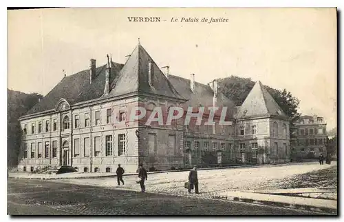 Ansichtskarte AK VERDUN Le Palais de Justice