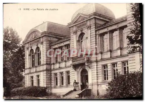 Cartes postales VIRE Le Palais de Justice