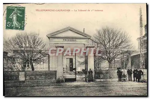 Cartes postales VILLEFRANCE LAURAGAIS Le Tribunal de 1er instance