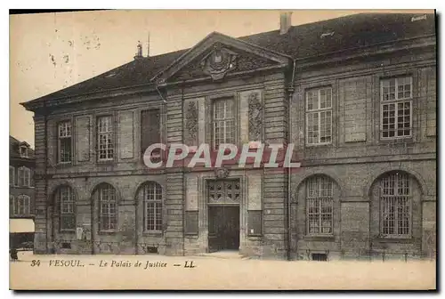 Ansichtskarte AK VESOUL Le Palais de Justice