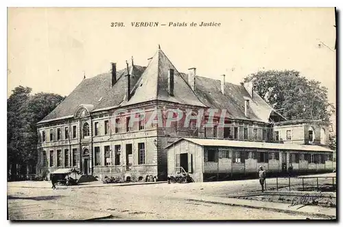 Ansichtskarte AK VERDUN Palais de Justice