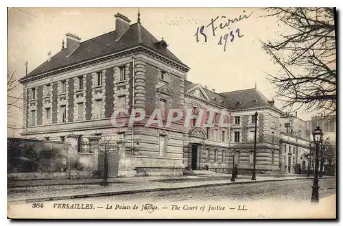 Cartes postales VERSAILLES Palais de Justice