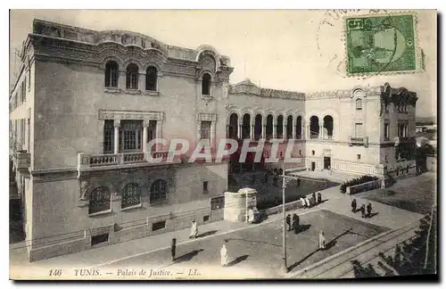 Ansichtskarte AK TUNIS Palais de Justice