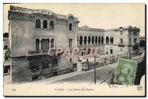 Ansichtskarte AK TUNIS Le Palais de Justice