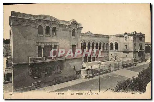 Ansichtskarte AK TUNIS Le Palais de Justice