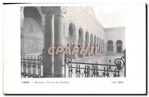 Ansichtskarte AK TUNIS Nouveau Palais de Justice