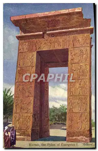 Cartes postales Egypt Egypt Karnak The Pylon of Euergetes I