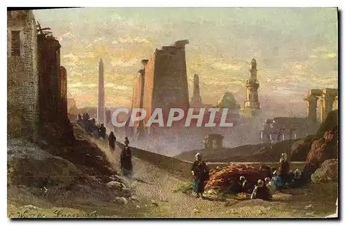 Cartes postales Egypt Egypt  Le Temple de Luxor au matin