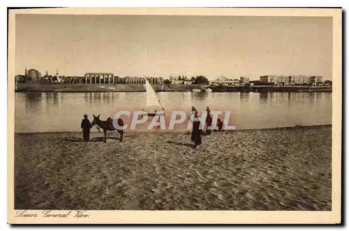 Ansichtskarte AK Egypt Egypte Luxor General View