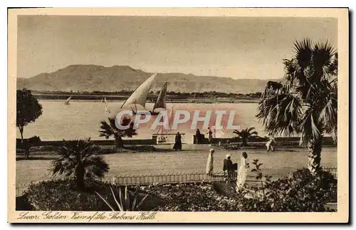 Cartes postales Egypt Egypte Luxor  Golden View of the Thebans Hills