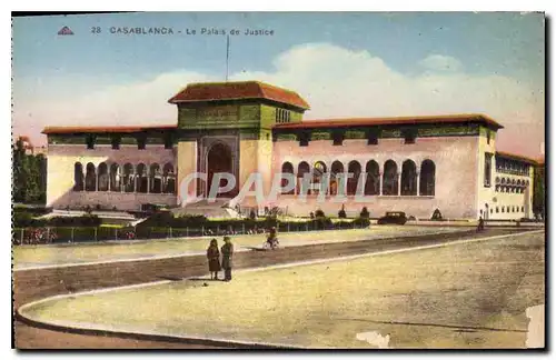 Cartes postales Casablance Le Palais de Justice