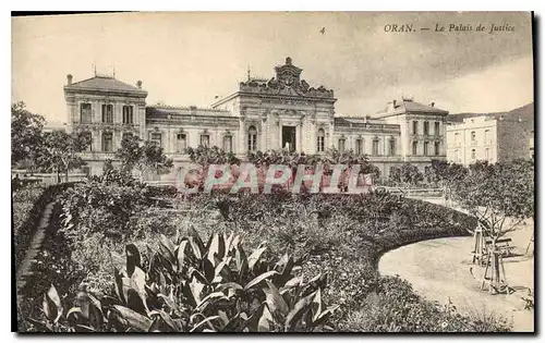 Cartes postales Oran Le Palais de Justice