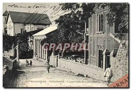 Cartes postales Madagascar Tananarive L'ancien Palais de justice malgache Madagascar
