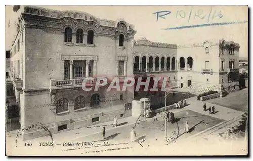 Ansichtskarte AK Tunis Palais de Justice