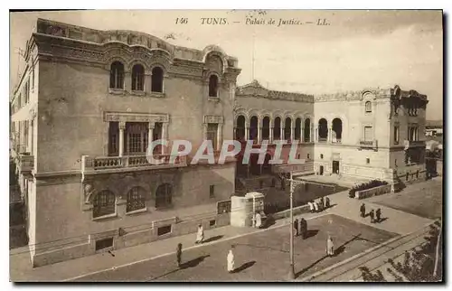 Ansichtskarte AK Tunis Palais de Justice