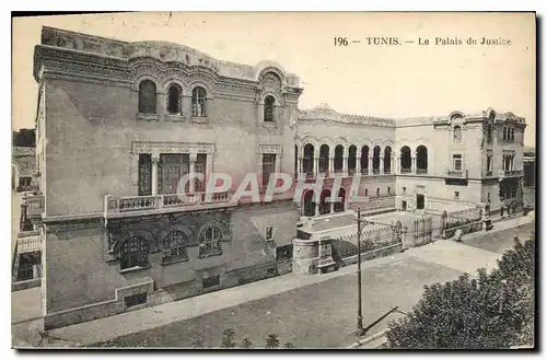 Ansichtskarte AK Tunis Le Palais de Justice