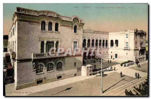 Ansichtskarte AK Tunis Le Palais de Justice