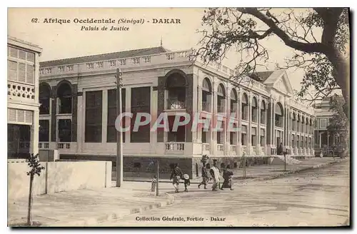 Cartes postales Afrique Occidentale Senegal Dakar Palais de Justice