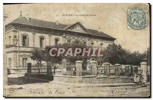 Cartes postales Guelma Le Palais de Justice