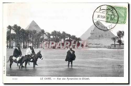 CARTE MAXIMUM Egypt Egypte Le Caire Vues des Pyramides de Ghizeh